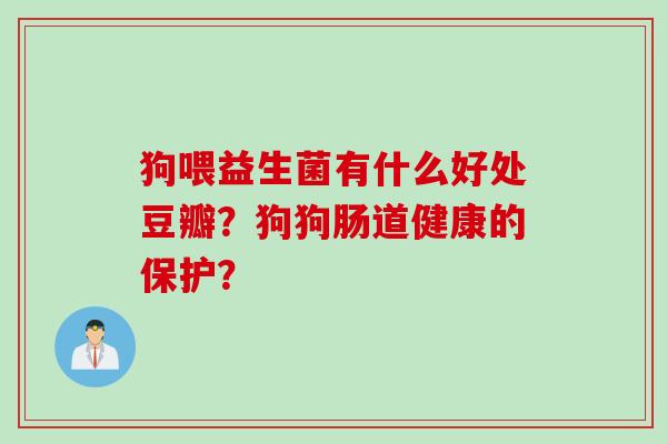 狗喂益生菌有什么好处豆瓣?狗狗肠道健康的保护? 狗喂益生菌有什么好处豆瓣?狗狗肠道健康的保护?