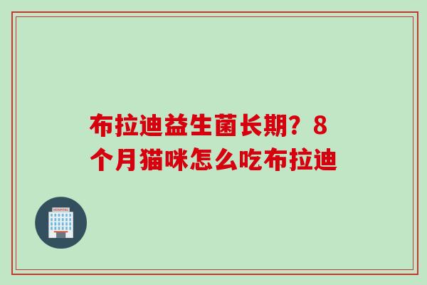 布拉迪益生菌长期?8个月猫咪怎么吃布拉迪 布拉迪益生菌长期?8个月猫咪怎么吃布拉迪