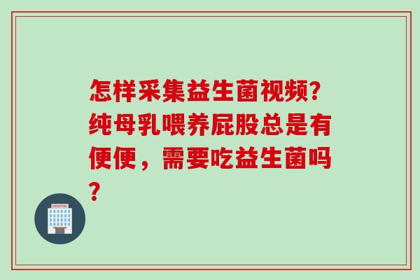 怎样采集益生菌视频?纯母乳喂养屁股总是有便便,需要吃益生菌吗? 怎样采集益生菌视频?纯母乳喂养屁股总是有便便,需要吃益生菌吗?