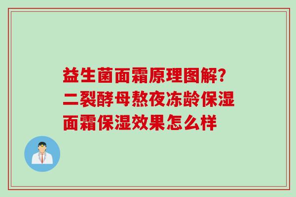 益生菌面霜原理图解?二裂酵母熬夜冻龄保湿面霜保湿效果怎么样 益生菌面霜原理图解?二裂酵母熬夜冻龄保湿面霜保湿效果怎么样