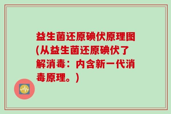 益生菌还原碘伏原理图(从益生菌还原碘伏了解消毒：内含新一代消毒原理。)