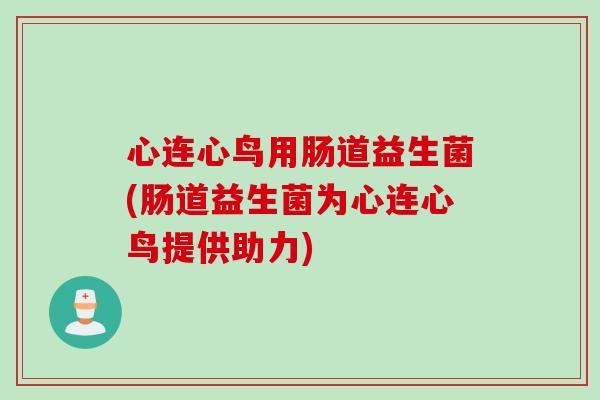 心连心鸟用肠道益生菌(肠道益生菌为心连心鸟提供助力) 心连心鸟用肠道益生菌(肠道益生菌为心连心鸟提供助力)