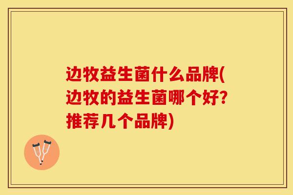 边牧益生菌什么品牌(边牧的益生菌哪个好？推荐几个品牌)